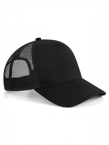 Cappellino Microknit Snapback Trucker Black