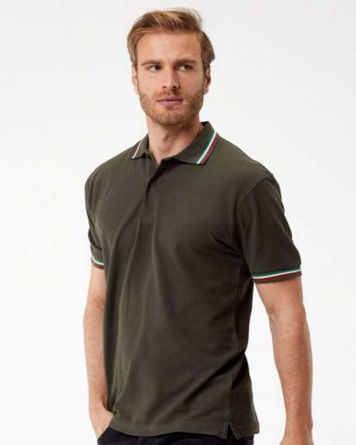 Polo tricolor Italy