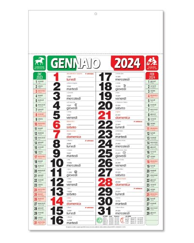 Calendario olandese italia tricolore