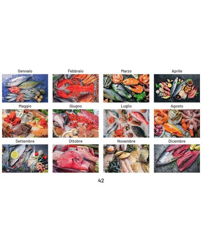 Calendario Pesce Crudo