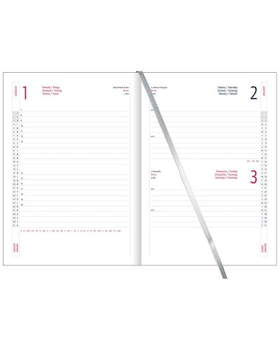Agenda giornaliera Madrid 17x24