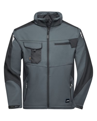 Workwear Softshell Jacket - Strong Carbon/Black