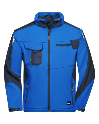 Workwear Softshell Jacket - Strong Royal/Navy