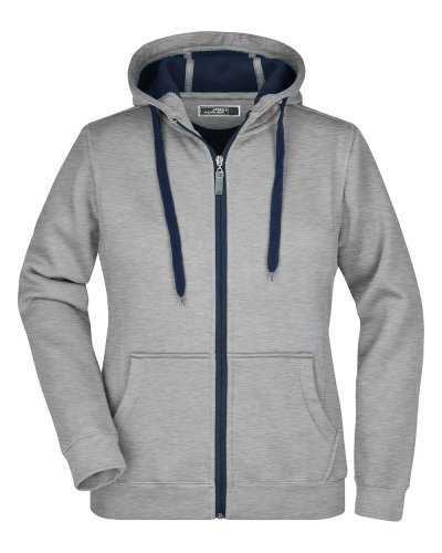 Ladies' Doubleface Jacket Sport Grey/Navy
