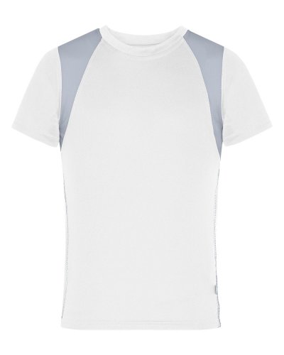 T-shirt Running-T Junior White/silver