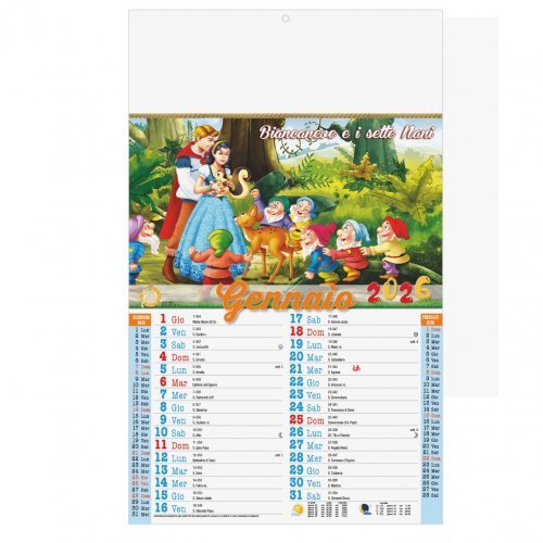 Calendario Fiabe