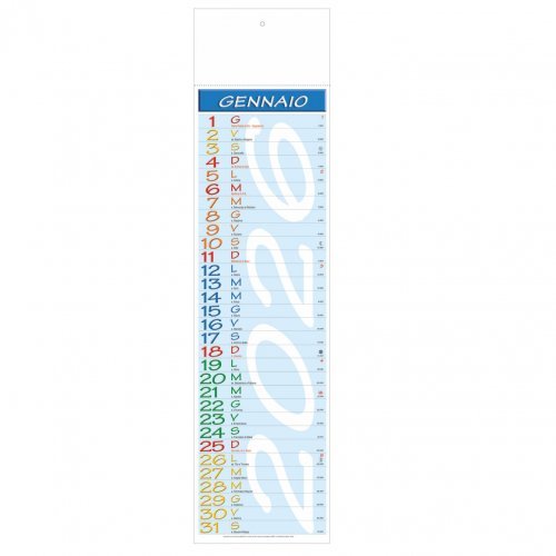 Calendario Olandese Silhouette