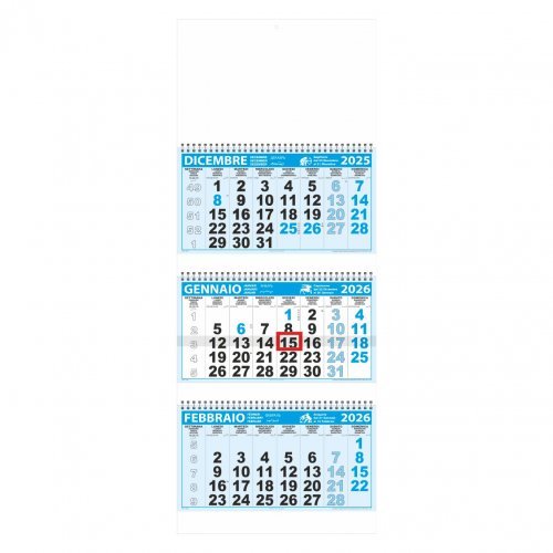 Calendario Trittico