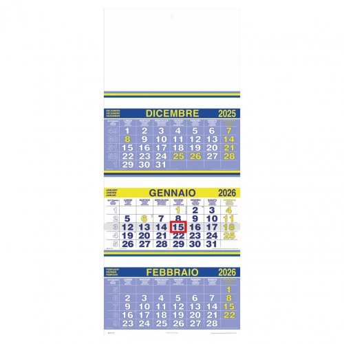 Calendario Trittico