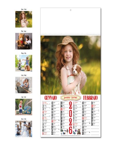 Calendario Bambini Vintage
