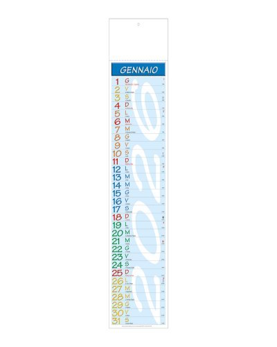 Calendario olandese maxi color