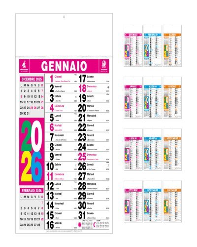 Calendario olandese full color