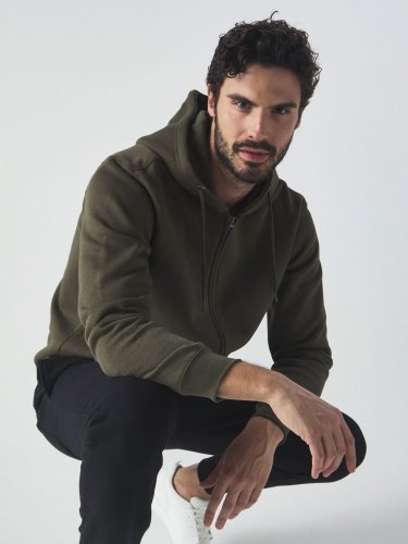 Felpa zip e cappuccio - Vega