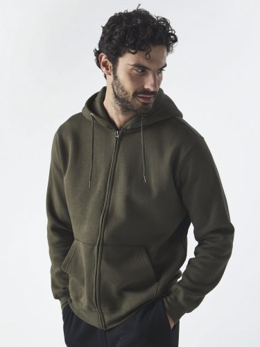Felpa zip e cappuccio - Vega