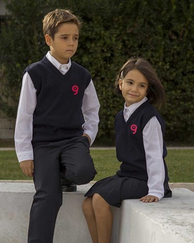 Gilet bimbo Lana Merinos 50%, Antipilling, OEKO-Tex,