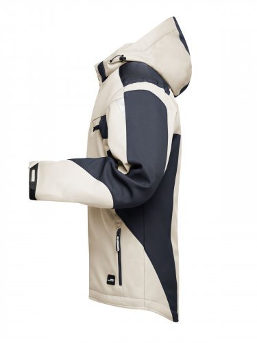 Strong Craftsmen Softshell Jacket nera uomo antivento impermeabile