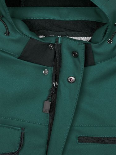 Strong Craftsmen Softshell Jacket nera uomo antivento impermeabile