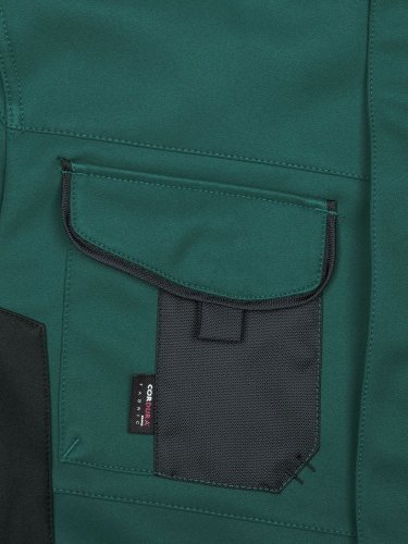 Strong Craftsmen Softshell Jacket nera uomo antivento impermeabile