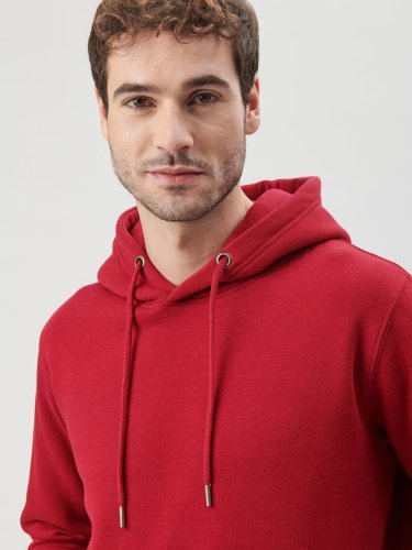 Felpa Outsider unisex cappuccio doppio strato