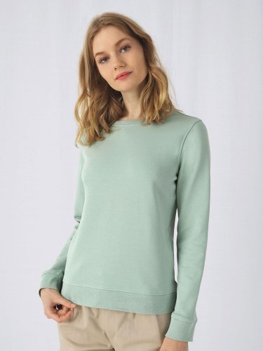 Inspire Crew Neck Mujer, Algodón Orgánico, 280g, Sin Etiqueta