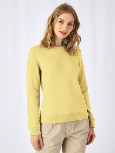 Inspire Crew Neck Mujer, Algodón Orgánico, 280g, Sin Etiqueta