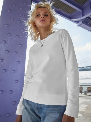 Inspire Crew Neck Mujer, Algodón Orgánico, 280g, Sin Etiqueta