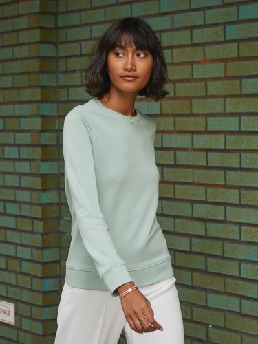 Inspire Crew Neck Mujer, Algodón Orgánico, 280g, Sin Etiqueta