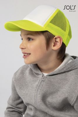 Casquette Bubble enfant 5 panneaux Polyester taille unique Coloré