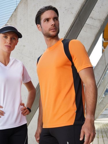 T-shirt running uomo, traspirante