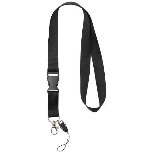 Lanyard Sagan multicolore porta cellulare con fibbia rimovibile