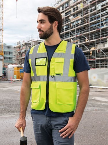 Gilet Berlin Executive alta visibilità, 100% poliestere