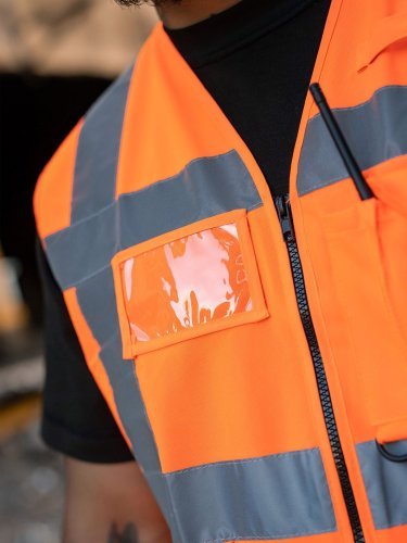 Gilet Berlin Executive alta visibilità, 100% poliestere