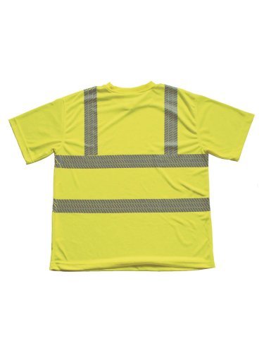 Broken Reflex T-Shirt in leuchtendem Orange, EN ISO 20471, Herren