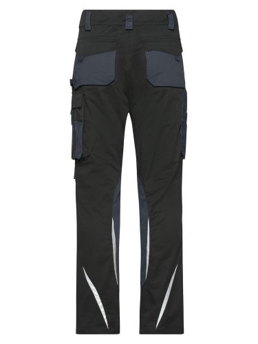 Pantaloni da lavoro James & Nicholson stretch rinforzati Cordura