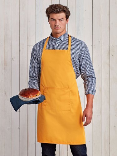 Grembiule Colours Bib Premier con tasca, 65/35, 72x86cm, lavabile