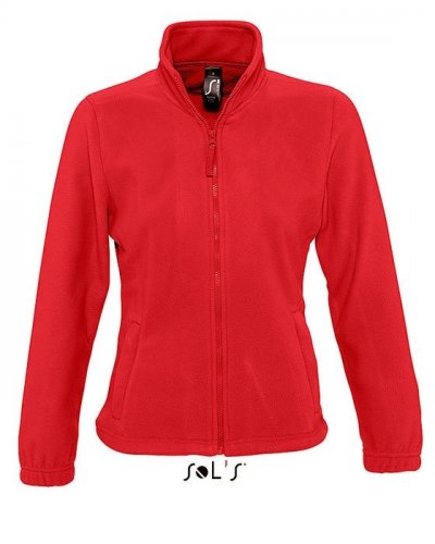 Giacca in pile North women Rosso