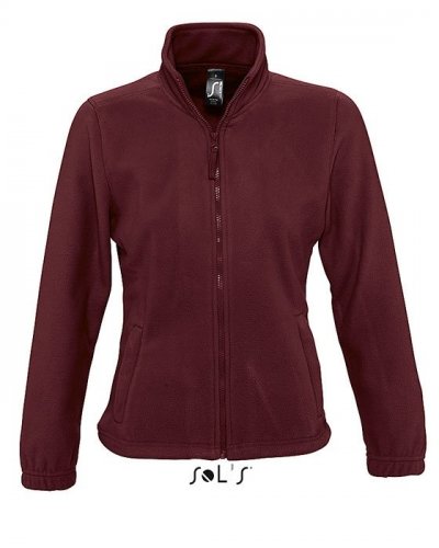 Giacca in pile North women Bordeaux