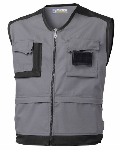 Gilet da lavoro Siggi Hammer Grigio Scuro