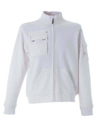 Felpa da lavoro New Italy White