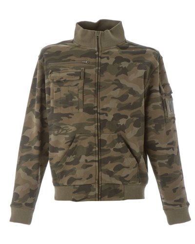 Felpa da lavoro New Italy Camouflage Green