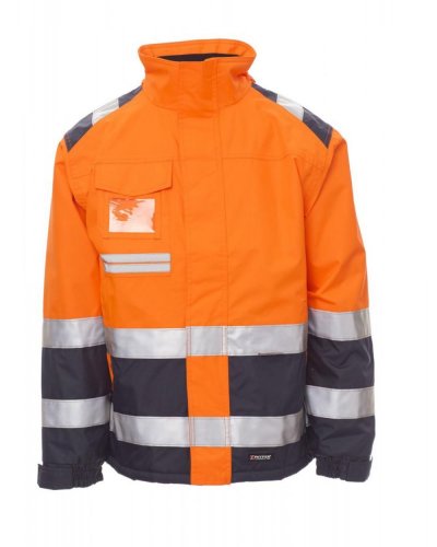 Giacca da uomo bicolore Arancio/Blu