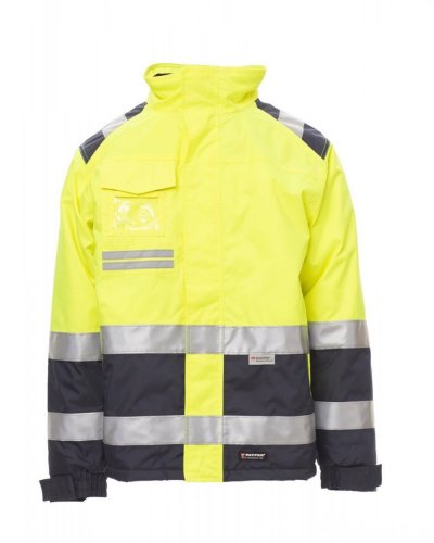 Giacca da uomo bicolore Giallo/Blu Navy
