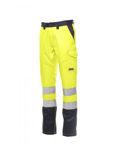 Pantalone uomo Charter Winter Giallo Fluo/Blu Navy