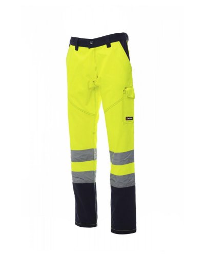 Pantalone Charter Alta Visibilità Giallo Fluo/Blu Navy