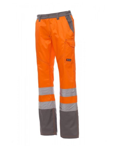 Pantalone Charter Alta Visibilità Arancio fluo/steel g