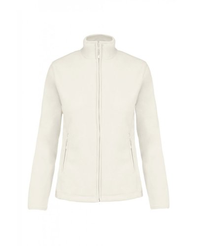Giacca donna in micropile full zip Maureen Natural