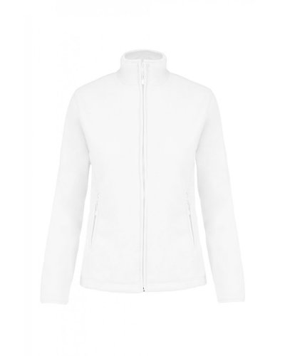 Giacca donna in micropile full zip Maureen White