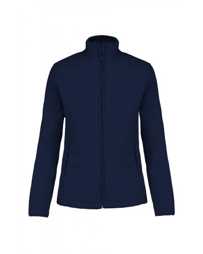 Giacca donna in micropile full zip Maureen Navy