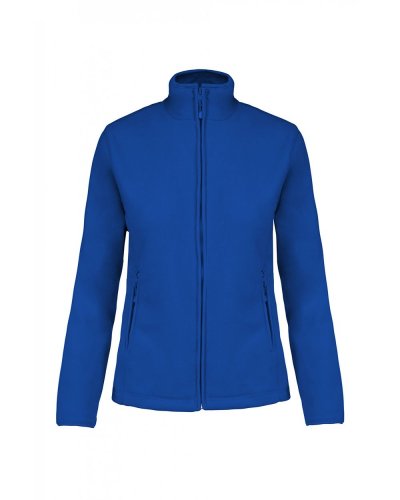 Giacca donna in micropile full zip Maureen Royal Blue