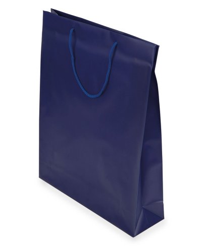 Sacchetto regalo con soffietto in PVC  31 x 39 x 9 cm